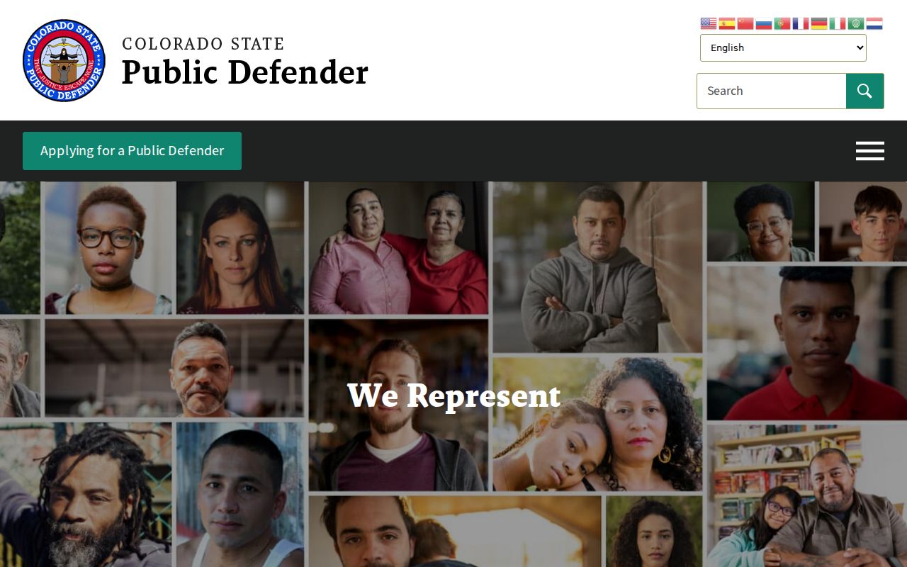 Monte Vista criminal history Colorado public defender directory